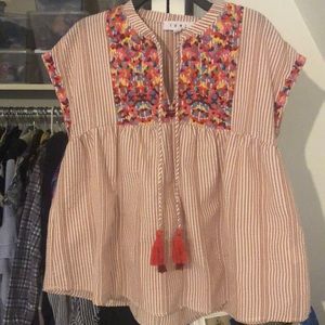 Multi o color THML top